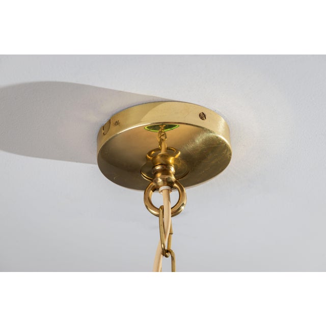 Najade Pendantin Green Bubble Glass by Jonas Hidle, 1960s For Sale - Image 10 of 11