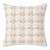Boro Woven Pillow Cover in Brown, 20x20 Pillow For Sale