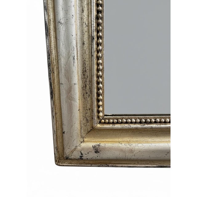 Late 19th Century 19th Century Louis Philippe Giltwood Wall Mirror For Sale - Image 5 of 11