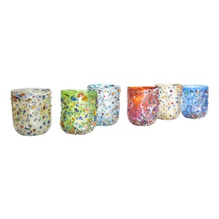 Murano Glasses by Verres for Ribes, 2010, Set of 6 For Sale