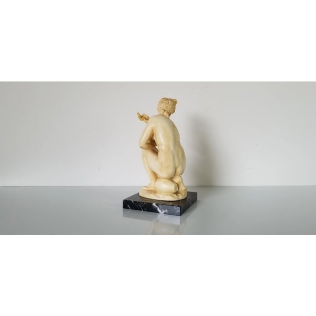 A. Santini Italian Classic Venus Nude Female Sculpture on Marble Base/ Sold For Sale In Miami - Image 6 of 13