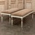 Pair of Antique French Louis XVI Neoclassical Painted and Parcel Gilt Benches For Sale - Image 16 of 18