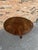 This 19th-century Dutch cricket table exudes timeless elegance, crafted in deep rich oak with lovely three legged trestle...