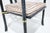 1960s Century Furniture Yoke Back Side Chair With Brass Mounts For Sale - Image 5 of 11