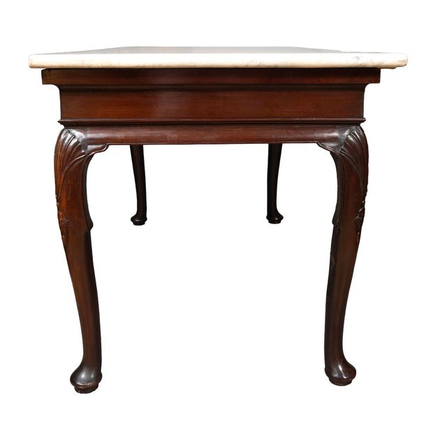 George II Mahogany Serving Table, Possibly Irish For Sale - Image 10 of 11