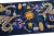 Chinese Vintage Peking Blue Handmade Wool Rug With Mullticolor Dragon Motif For Sale In New York - Image 6 of 7