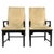 Raymond Sobota for Century Greek Key Arm or Dining Chairs in the Manner of Michael Taylor - a Pair For Sale - Image 9 of 12