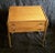 Vintage German Walnut 2-Drawer Nightstand on Wheels, 1970s For Sale - Image 9 of 10