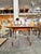 Mid-Century Modern Extendable Round Table with Teak Top and Feet and Satin-Finish Metal Legs, 1960s For Sale - Image 3 of 8
