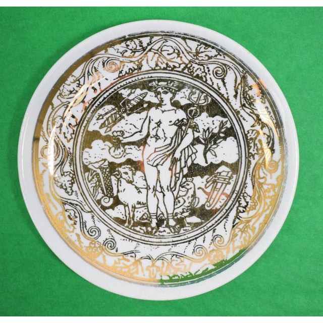 Stacking Set X 8 Fornasetti Mitologia Boxed Coasters For Sale - Image 10 of 11