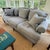 Traditional Lillian August Blue Sofa For Sale - Image 3 of 11