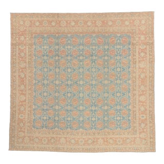 Vintage Portuguese Khotan Rug, 09'03 X 09'07 For Sale