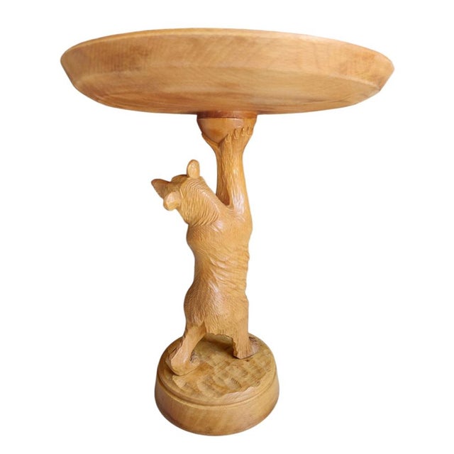 Black Forest Bear Fruit Bowl, 1950s For Sale - Image 10 of 11