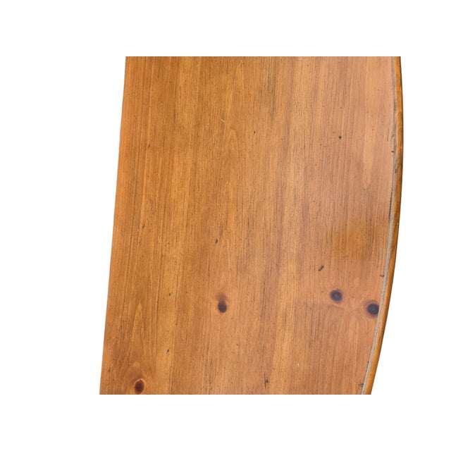 1990s Ethan Allen Hannah Bow Front Chest Knotty Pine 4 Drawer Dresser New Country For Sale - Image 10 of 18