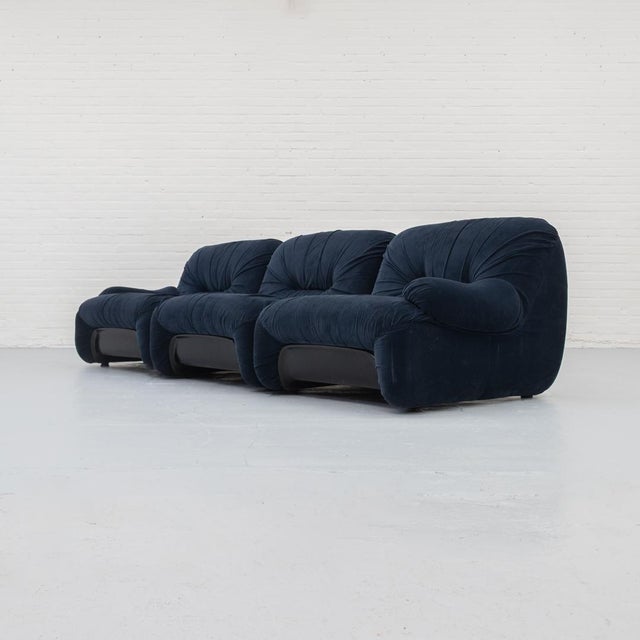 Malu Modular Sofa by Diego Mattu for 1P, Italy, 1970s, Set of 3 For Sale - Image 4 of 18