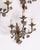 Vintage Italian Floral Wall Lamps in Iron and Porcelain, 1950s, Set of 3 For Sale - Image 9 of 16