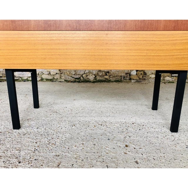 Mid-Century Storage Cabinet on Metal Legs, 1970s For Sale - Image 11 of 18