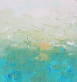 KR Moehr Impressionist Style Abstract Original Canvas Print