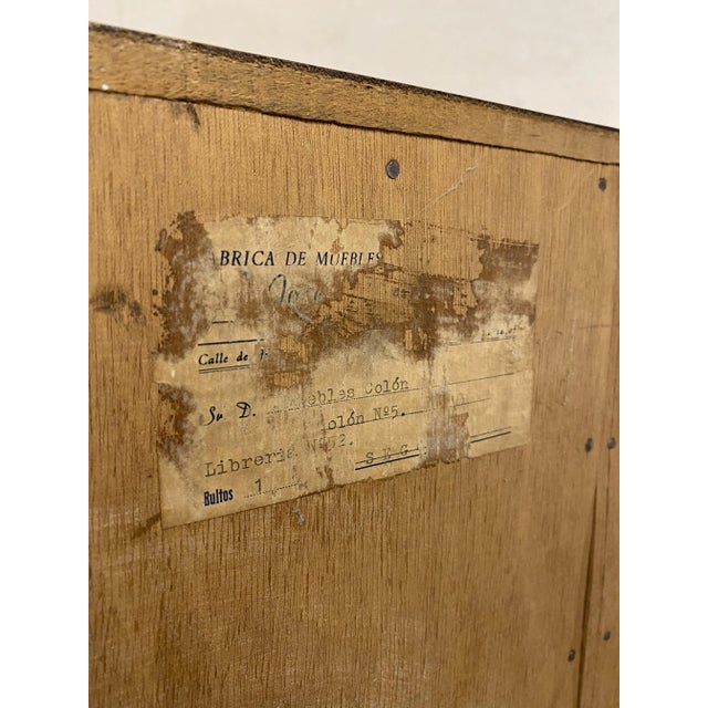 Beige Vintage Nordic Style Sideboard in Beech Wood and Ash For Sale - Image 8 of 9