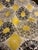 Designer Silver Black Gray Yellow Brocade Contemporary Upholstery Fabric 2++ Yards For Sale In Atlanta - Image 6 of 11