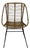 Vintage Wicker Rattan Chair, 1960s For Sale