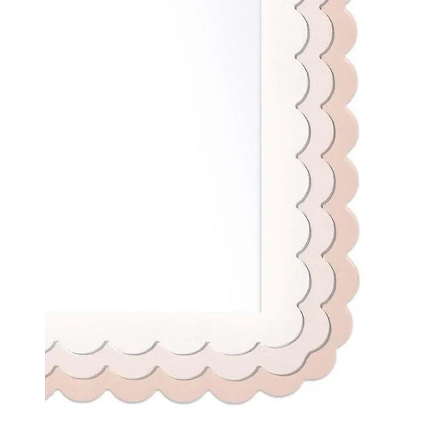 Contemporary Fleur Home x Chairish Carnival Krewe Rectangle Mirror in Pink Ground, 36x48 For Sale - Image 3 of 4