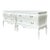 Vintage White French Provincial Nightstands - Pair For Sale