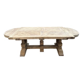 Monastery Oak Table, 1960s For Sale