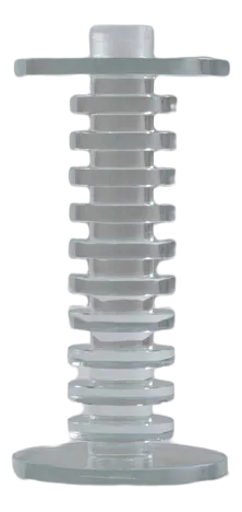 Dinner Light Candlestick in Non-Clear Crystal by Ettore Sottsass for RSVP, 1999