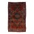 Medallion Designed Handmade Persian Bidjar Wool Rug in Red For Sale