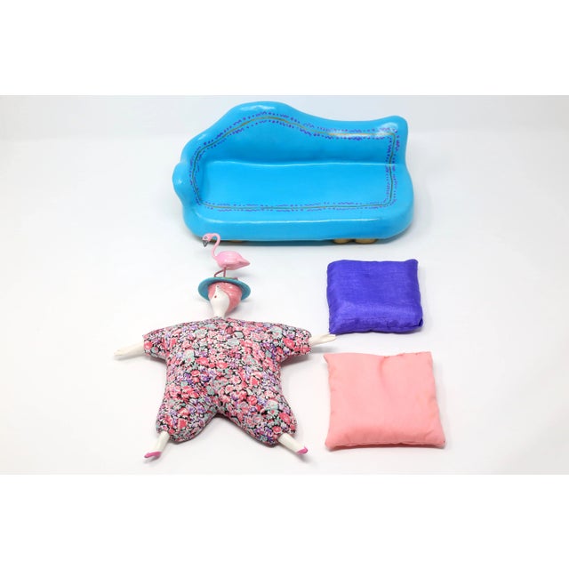 American Vintage "Hot Mama" Signed Florida Art Piece For Sale - Image 3 of 12