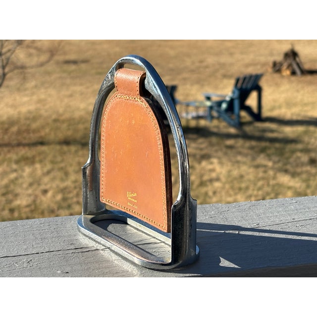 Early 20th C. British Market Stirrup Design Desk Calendar For Sale - Image 6 of 9