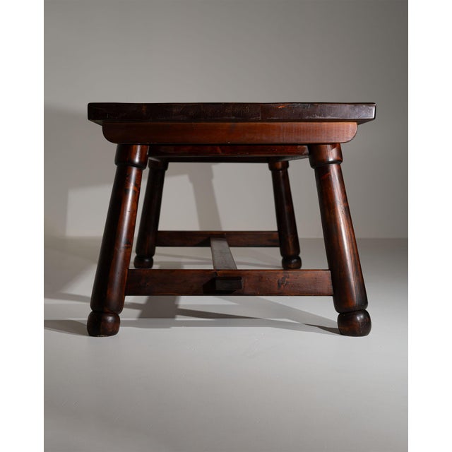 French Dining Table by Georges Robert, 1950s For Sale - Image 6 of 12
