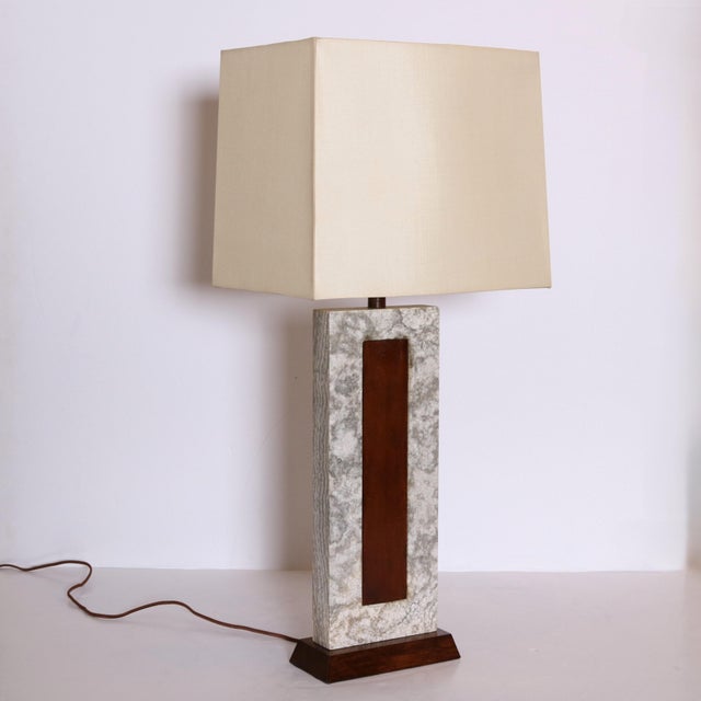 Modern 1950s Single Modernist Table Lamp For Sale - Image 3 of 6