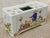 Vintage Williamsburg Restoration Chinoiserie Delft Flower Brick, Frog Produced in Holland, Featuring Hand-Painted Chinese Fishing Scenes For Sale - Image 10 of 12