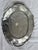Late 20th Century Lenox Grape Weave Pewter Color Oval Metal-wear handled Platter/Tray. The Platter/Tray measures 22.25...