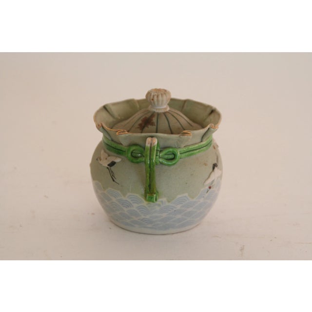 Traditional Vintage Hand-Painted Japanese Bowls, Set of 2 For Sale - Image 3 of 8