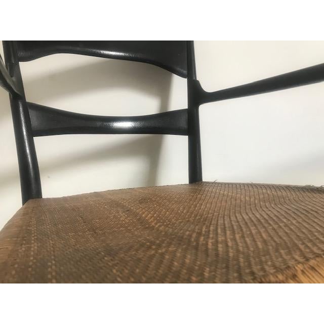 1960s 1960s Vintage Italian Gio Ponti's Manufacturing Company's Chairs- a Pair For Sale - Image 5 of 7