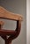 Danish Art Nouveau Cabinetmaker Armchair in Oak and Saddle Leather, 1920s For Sale - Image 16 of 17