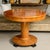 This is a nice example of an Antique Biedermeier Cherrywood Round Center Table, C.1940s. This table e had originally one...