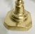 Metal Antique Pair of Victorian English Brass Candlesticks – Queen Victoria Diamond Jubilee, 1897 For Sale - Image 7 of 11