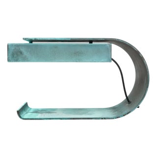 CG01 Table Lamp in Oxidised Copper by Christophe Gevers, 2010s For Sale