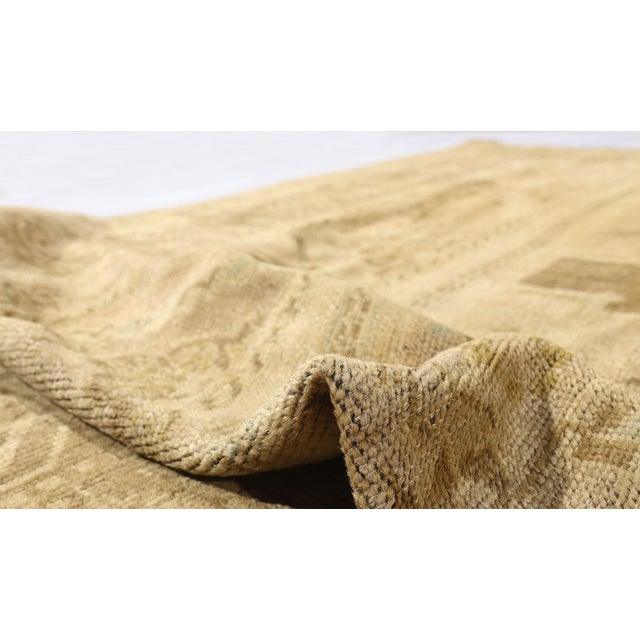 Vintage Turkish Oushak Rug - 07'03 X 12'05 For Sale In Dallas - Image 6 of 10