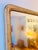 This large antique French Louis Philippe period overmantel mirror is rectangular with a slightly curved top, surrounded by...