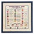 Wood Vintage International Code Signal Flag Framed Nautical Maritime Scarf For Sale - Image 7 of 7