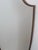 Mid-Century Italian Wall Mirror with Brass Frame and Beading, 1960s For Sale - Image 10 of 16