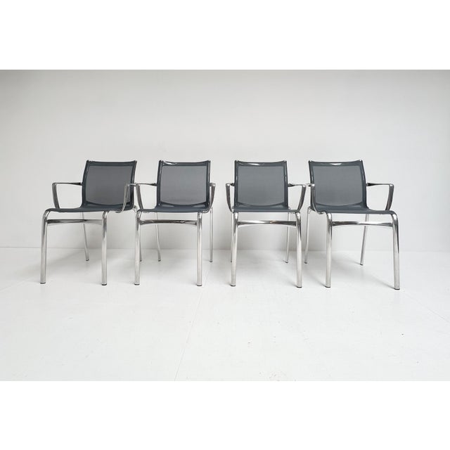 Large Frame 44 Chairs by Alberto Meda for Alias, 2010s, Set of 4 For Sale - Image 18 of 18