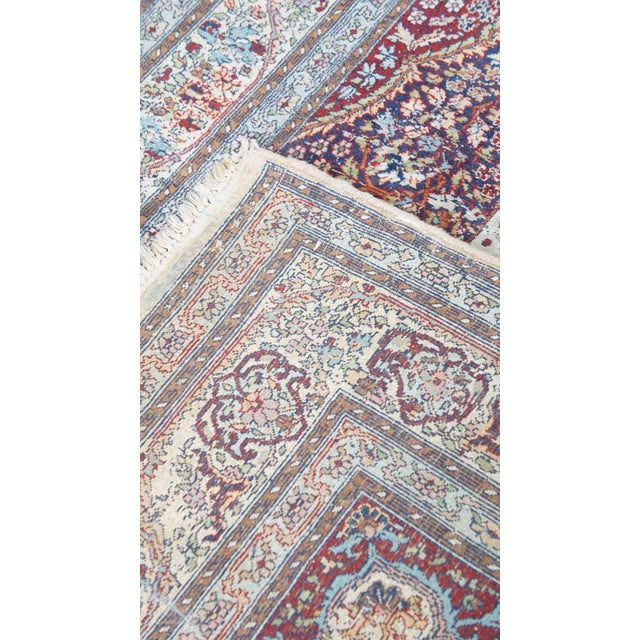 Middle Eastern Hand-Knotted Rug For Sale - Image 9 of 11