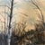 1970’s Impressionist Winter Landscape Watercolor Painting For Sale - Image 4 of 5
