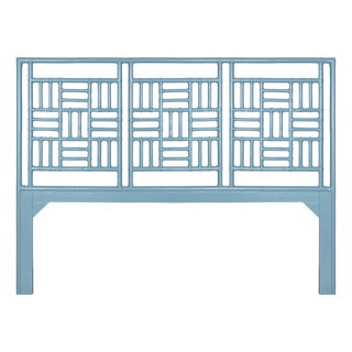 Finn Headboard King - Pool Blue For Sale